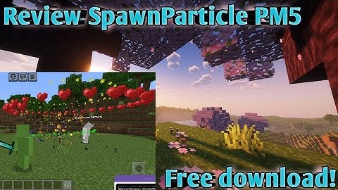 Review plugin SpawnParticle with (PM5) | Pocketmine 5.0.0