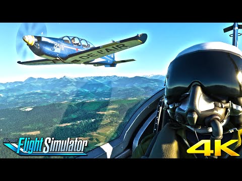 AZURPOLY Socata TB-30 ❤ (4K RTX™ 3090 Ultra Realistic) Review in Flight Simulator 2020