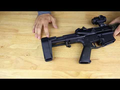 SB Tactical PDW AR15 Pistol Brace Review