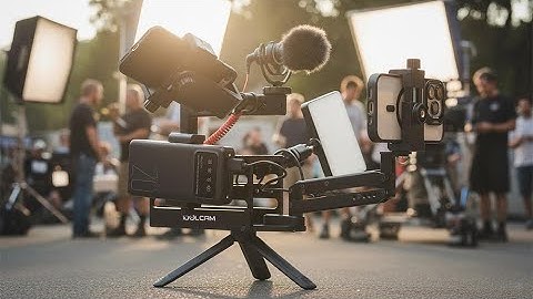 Ultimate Cinema 4th Axis Cinema Rig for iPhone, Osmo Pocket 3, Gopro, Insta360 & Android!