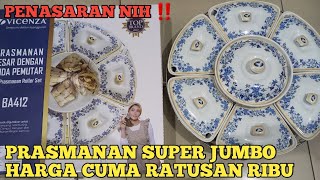 REVIEW PRASMANAN VICENZA SUPER JUMBO MOTIF AYANA HARGA MURAH ‼