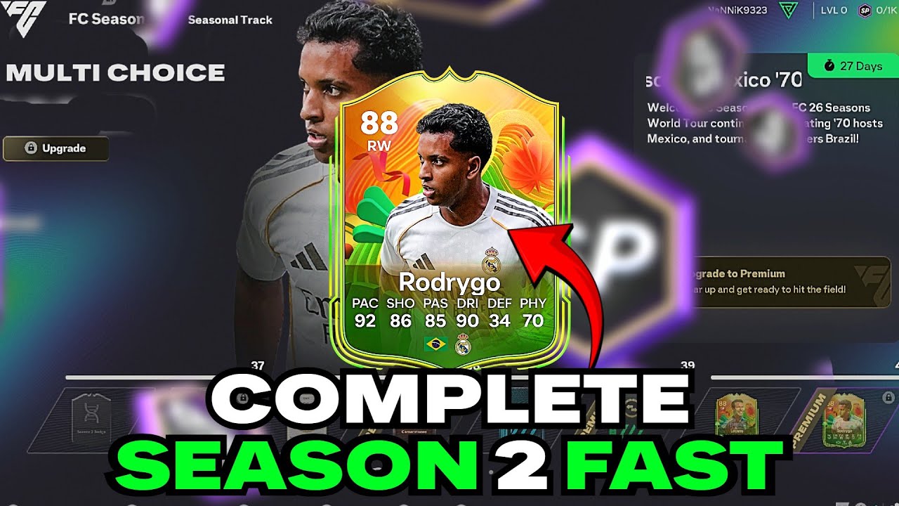 САМЫЙ БЫСТРЫЙ СПОСОБ ЗАВЕРШИТЬ ПРОПУСК 2-ГО СЕЗОНА В FC 26!
