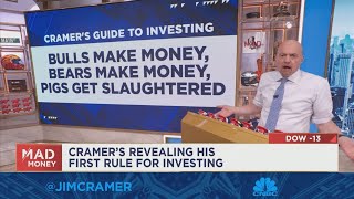 If you push your luck by staying short too long you get sent to the slaughter house, says Jim Cramer