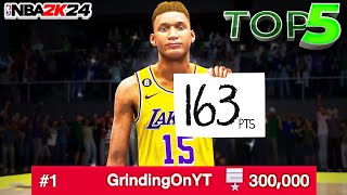 I WON THE FIRST TOP 5 EVENT ON NBA2K24! WINNING UNLIMITED BOOSTS + 100,000 VC W/ THE BEST BUILD