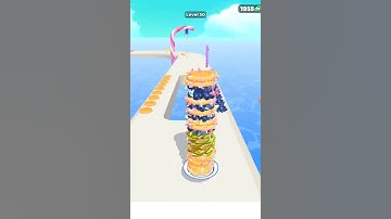 Pancake Run Level 50 Gameplay Walkthrough Android #Shorts