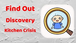 Find Out - Hidden Objects Walkthrough Solution Discovery - Kitchen Crisis