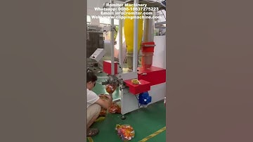Automatic Packed Snack Net Bag Clipping Packing Machine with Weigher