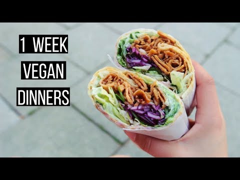 A Week of Vegan Dinners!