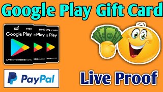 GOOGLE PLAY GIFT CARD‼️ || MINIMUM REDEEM 3$ || MUST WATCH