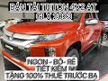 Chi Tiết Bán Tải Mitsubishi Triton 4x2 AT 2023 , Nhập Thái | Bền Bỉ, Tiết Kiệm [Hotline: 0961257744]
