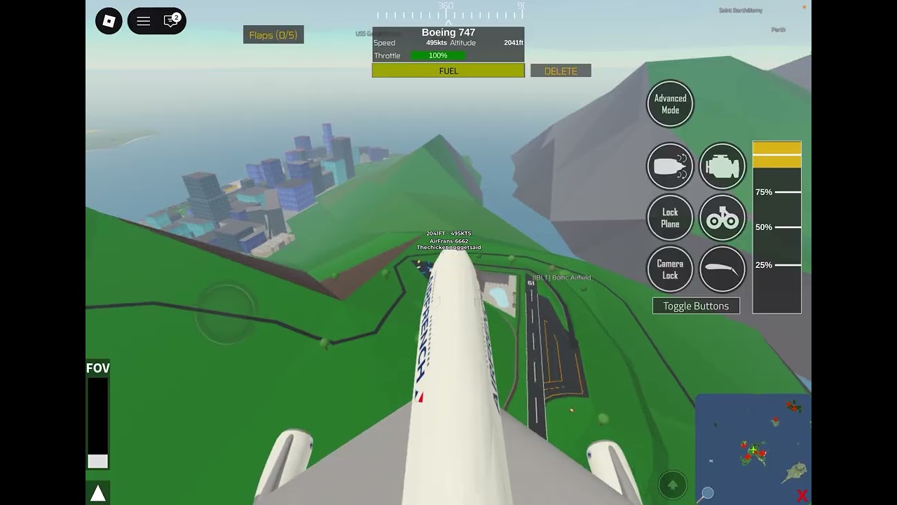 Flying a 747 from greater Rockford