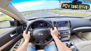 2012 Infiniti G25 (222HP) POV Test Drive