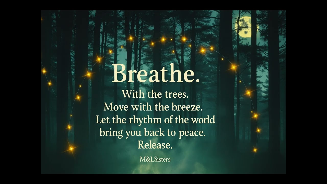 Breathe with the trees - A gentle song for grounding, healing, and returning to your inner light.