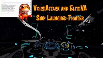 Deploying the SLF Fighter and control commands using VoiceAttack and Elite Dangerous