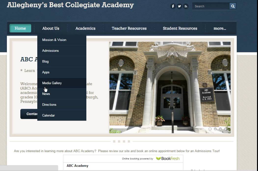 ABC Academy site YouTube