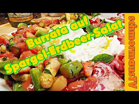 Video: Spargel Burrata Ja Prosciuttoga