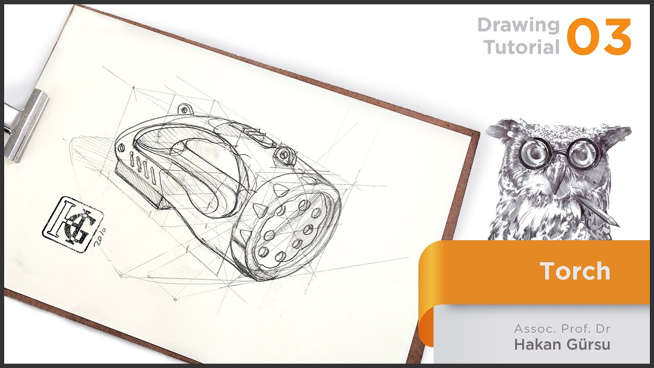 Drawing Tutorial 3 Torch - YouTube