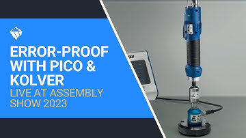 Live Demo! Integrating Kolver torque tools to PICO