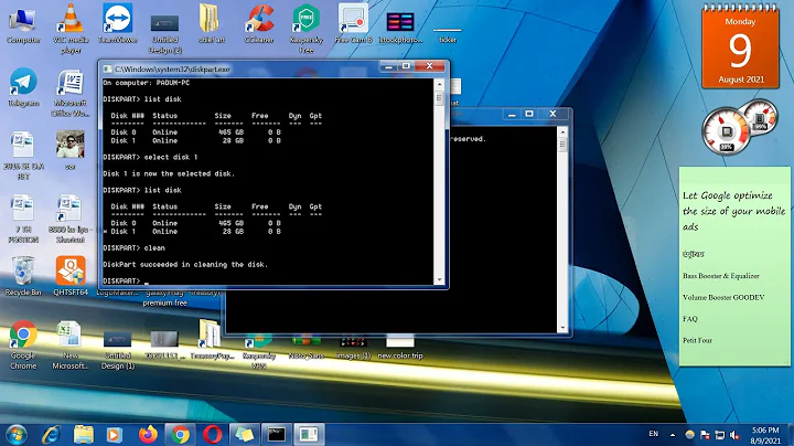 How To Format USB Flash Drive Using Cmd In Windows 7