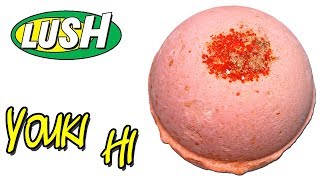 LUSH - YOUKI HI Bath Bomb - DEMO & REVIEW Underwater View Exclusive