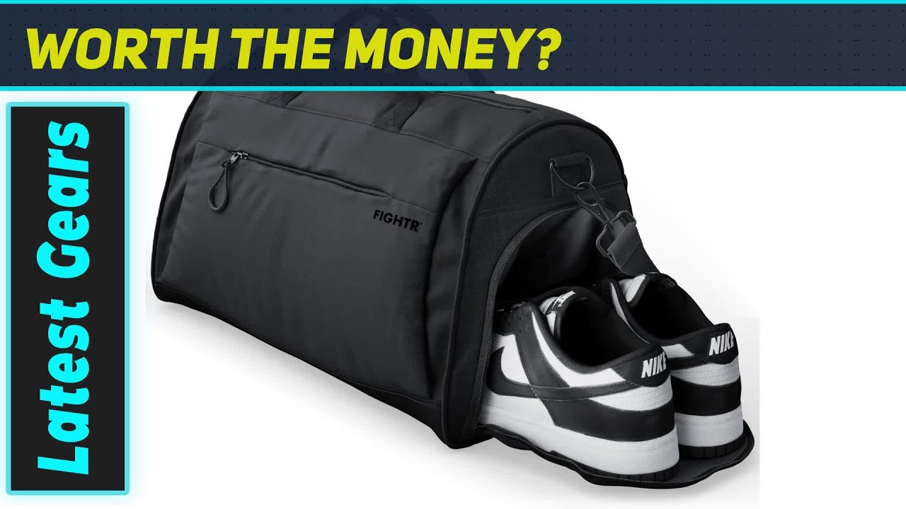 `FIGHTR Sports Duffel: The Ultimate Smart Bag for Gym & Travel