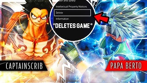 HE MADE ME RAGE QUIT ON JUMP FORCE...(ft. Papa Berto)
