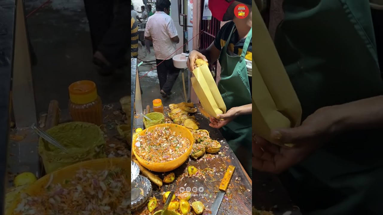 Famous Mirchi Pakoda Bajji Chaat of Bangalore   Indian Street Food