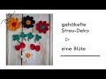 Häkelanleitung: Streu-Deko - Blüte