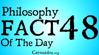 Philosophy Fact of the Day 48 #Shorts