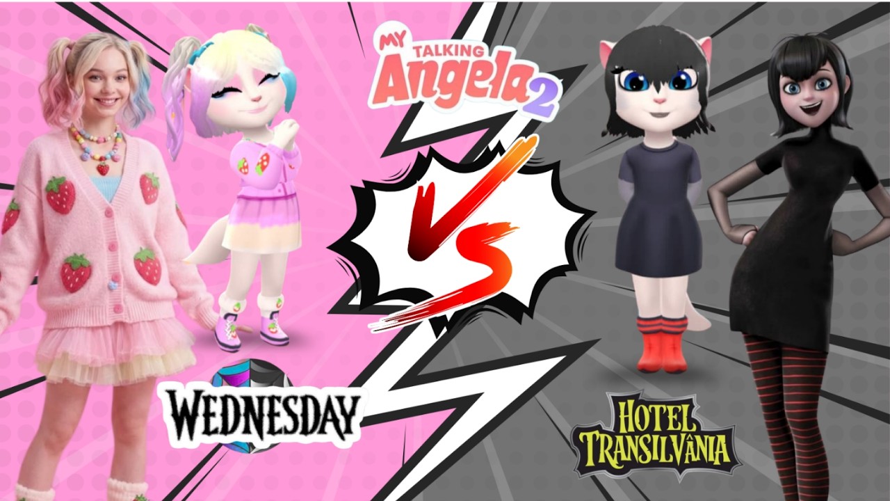 Bright vs Dark: Enid Sinclair & Mavis Dracula DIY Cosplay! 🍓🦇