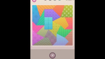 Polygrams Tangram Square Basic Levels 18 pieces answer