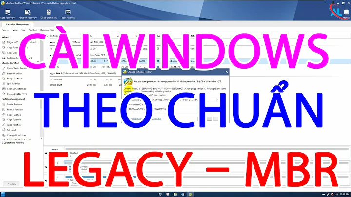 Hướng dẫn cài Windows theo chuẩn LEGACY – MBR bằng WinNTSetup Mới Nhất 2021 - Anhlinh Computer
