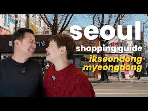 Shopping in South Korea | Myeongdong and Ikseondong | Travel Guide JAN2026