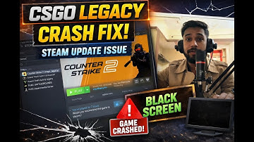 CSGO Legacy Crash Fix After Steam Update | Black Screen & Launch Crash 2025 (IGI Remake Maps)