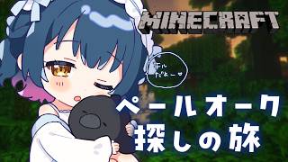 【Minecraft】ペールオークを探しに行こうよー🎵🌃【にじさんじ/山神カルタ】