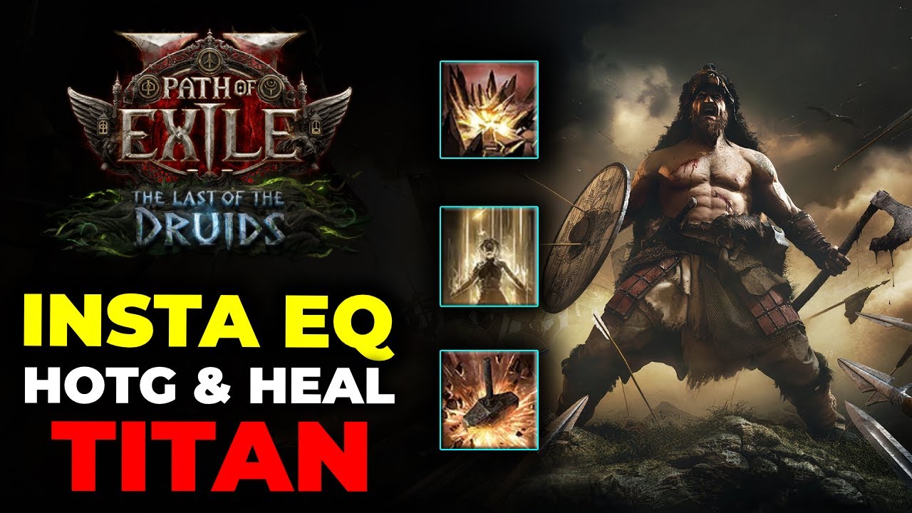 INSTANT HEAL & Earthquake HotG Build DESTROYS Everything | Path of Exile 2