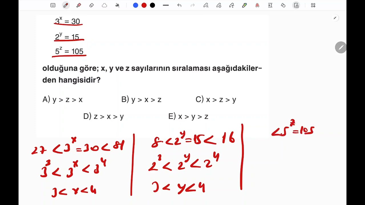 Denklem ve eşitsizlik #ykstavsiye #matematikolimpiyat #matematik #tyt 
