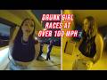 Drunk Girl Races at OVER 100 MPH Before DUI Arrest
