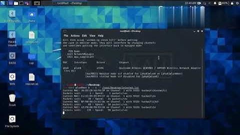 Tấn công wifi bằng cách tạo các điểm truy cập giả mạo (access point)