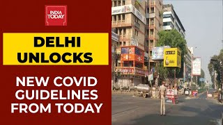 Delhi Unlocks: New Covid Guidelines From Today; Metro, Buses To Operate With Full Seating Capacity