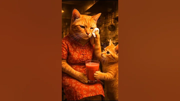 Watch the video about Mama cat Worked Hard for Baby Kitten😭🐾 #cat #cartoon #catshorts #funny #funnycats #catmother