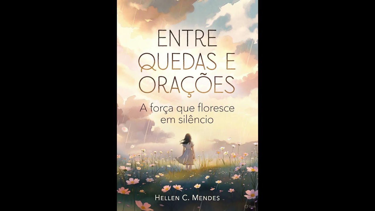 Entre Quedas  e Orações- A Força  que Floresce em silêncio . Letra e Música de Hellen C. Mendes 