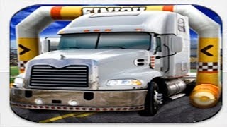 3D Trucker Parking Simulator Game iPhone 5S iOS 7.0.3 HD Gameplay Trailer screenshot 1