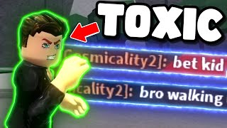 Trolling as Toxic Kid 👶🤬 | (The Strongest Battlegrounds)