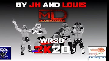wr3d 2k20 mod by jh and louis gameplay