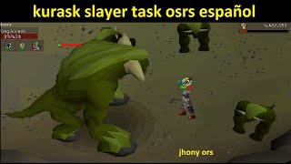 osrs kurask slayer task español