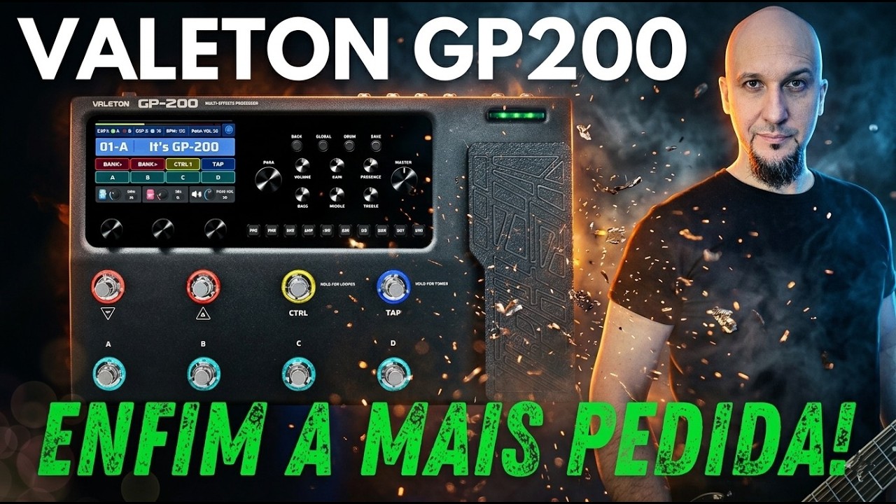 VALETON GP200 - O VÍDEO DEFINITIVO I REVIEW & VÍDEO MANUAL - YouTube