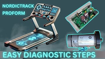 ProForm & NordicTrack Treadmill Control Board | Easy Diagnosis Steps | Treadmill Motor Not Working?