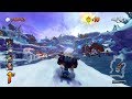 Crash Team Racing Nitro Fueled - Polar Pass Track (Tiny Tiger) | Playstation 4 Gameplay |