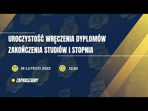 Uroczystość wręczenia dyplomów zakończenia studiów I stopnia -18.02